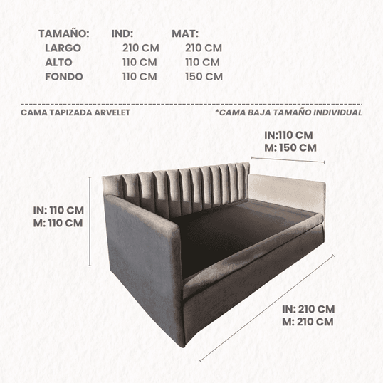 CAMA ARVELET NIDO