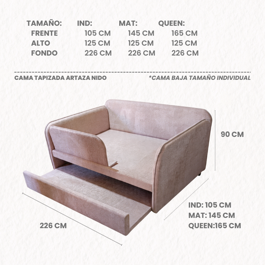 CAMA ARTAZA NIDO