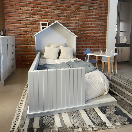 CAMA AR HOUSE WHITE