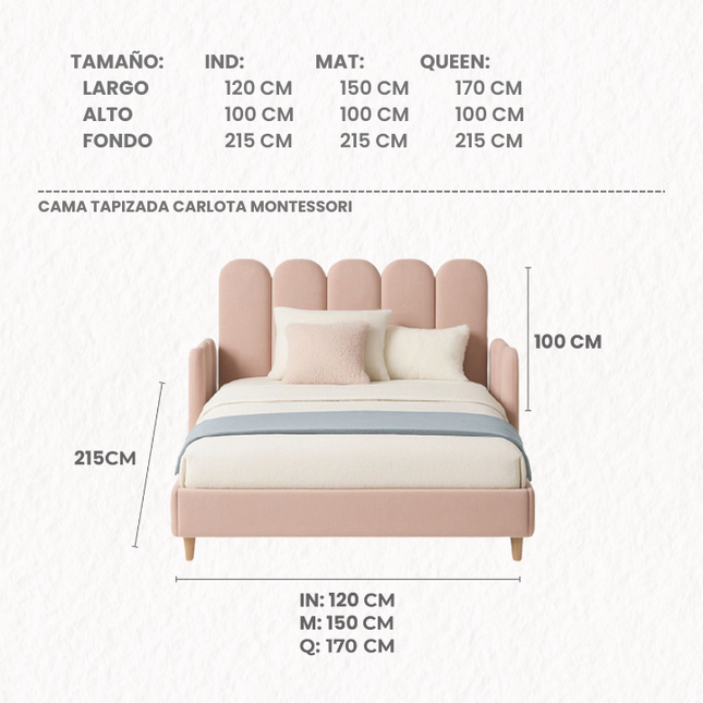 CAMA CARLOTA SENCILLA