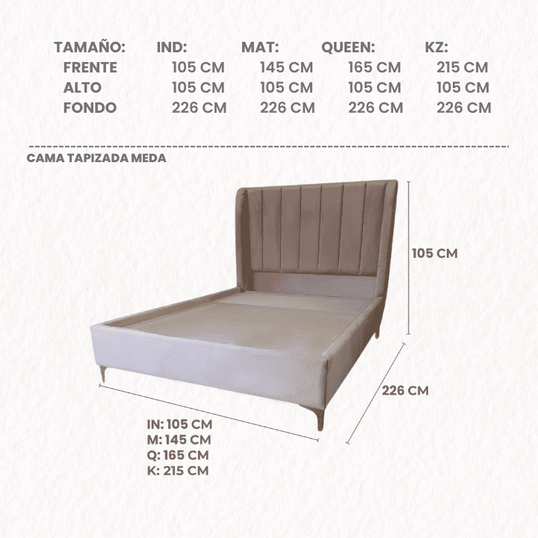 CAMA MEDA