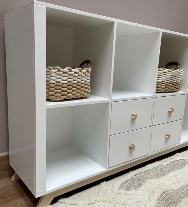 JUGUETERO 4 CAJONES MODELO BLOOP