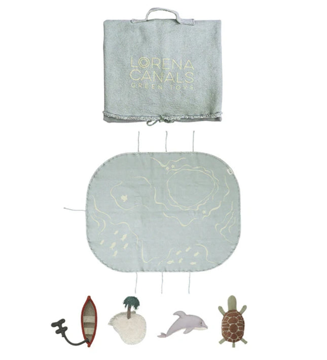 MINI MUNDO GREEN TOY THE ISLAND