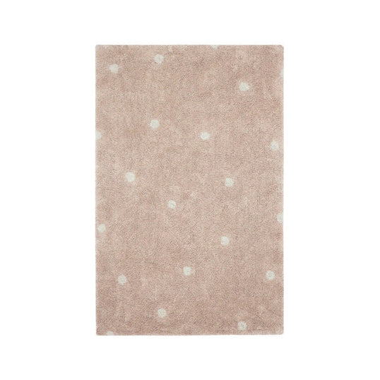 ALFOMBRA LAVABLE MINI DOT ROSE