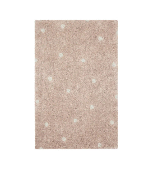 ALFOMBRA LAVABLE MINI DOT ROSE