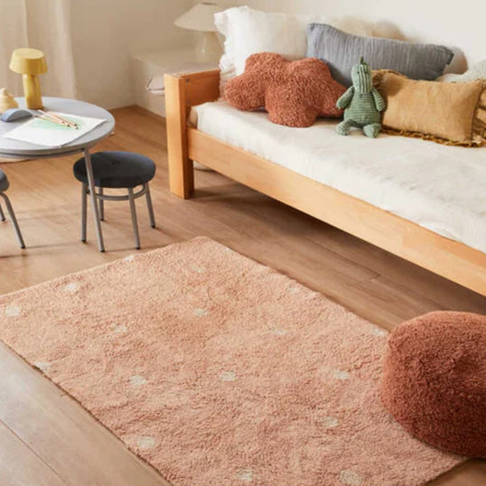 ALFOMBRA LAVABLE MINI DOT ROSE