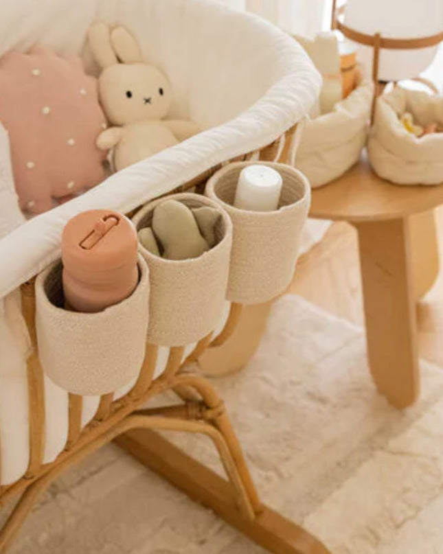 ORGANIZADOR CESTA DE CUNA Vanilla