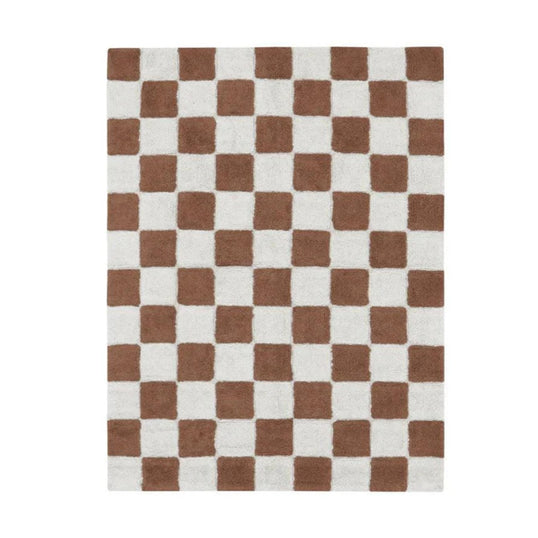 Alfombra Lavable Kitchen Tiles Toffee