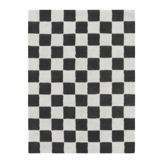 Alfombra Lavable Kitchen Tiles Dark Grey