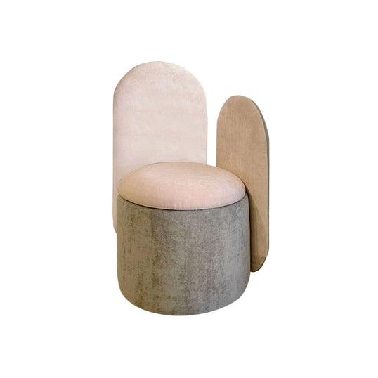 SILLA TAPIZADA CANDY CON BAÚL