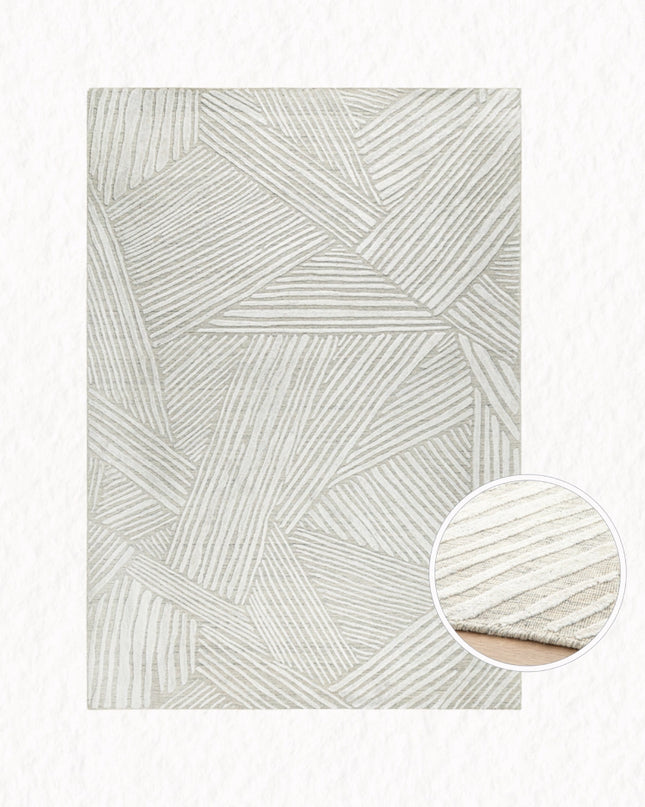 TAPETE BASANTI ZR-375 SILVER WHITE