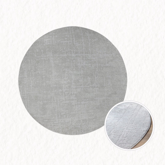 TAPETE TRENTINO 41003 2121 SILVER REDONDO