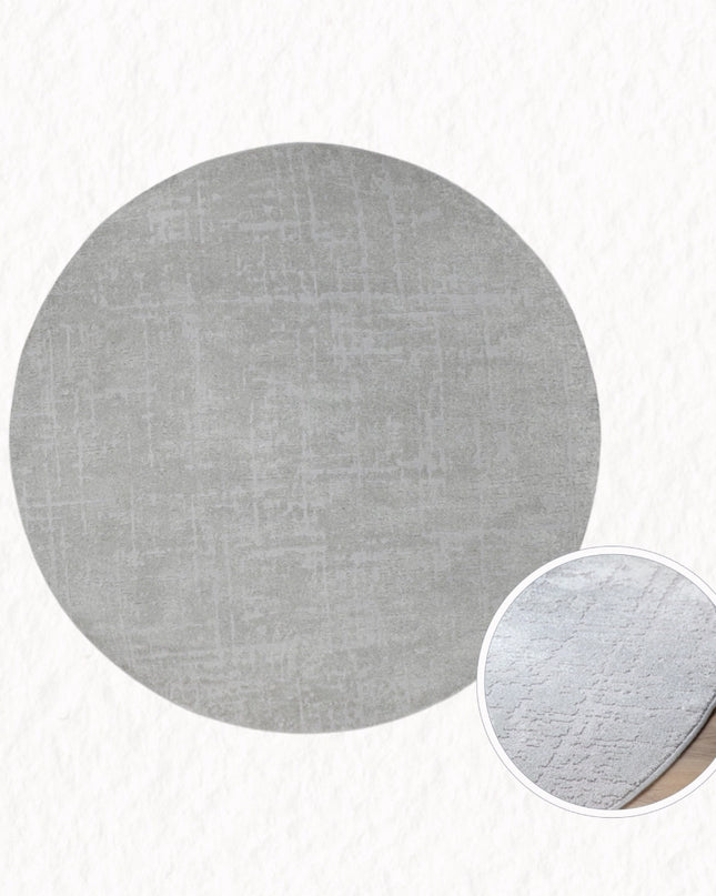 TAPETE TRENTINO 41003 2121 SILVER REDONDO
