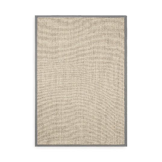 TAPETE SISAL BORDER MARBLE / GREY