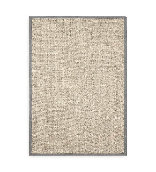 TAPETE SISAL BORDER MARBLE / GREY