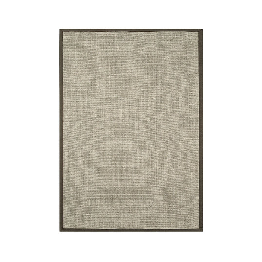 TAPETE SISAL BORDER DOVEMIX / BROWN