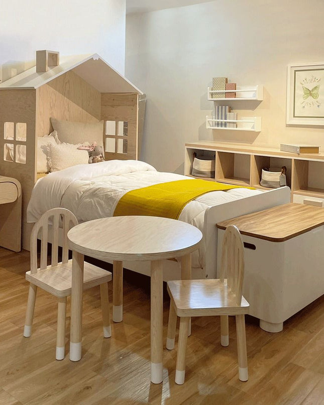 CAMA AR HOUSE CON PIECERA