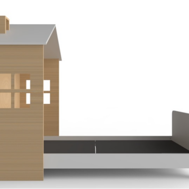 CAMA AR HOUSE CON PIECERA