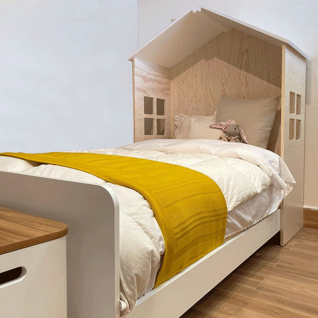 CAMA AR HOUSE CON PIECERA