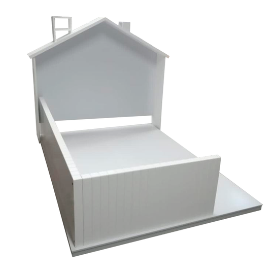 CAMA AR HOUSE WHITE