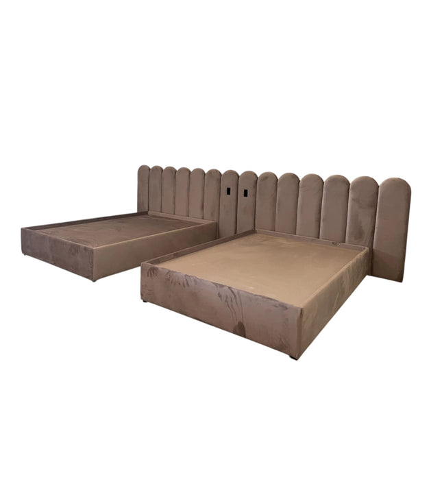 CAMA CON EXTENSIÓN GEMELAS