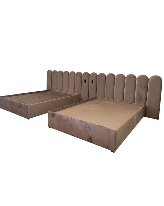 CAMA CON EXTENSIÓN GEMELAS