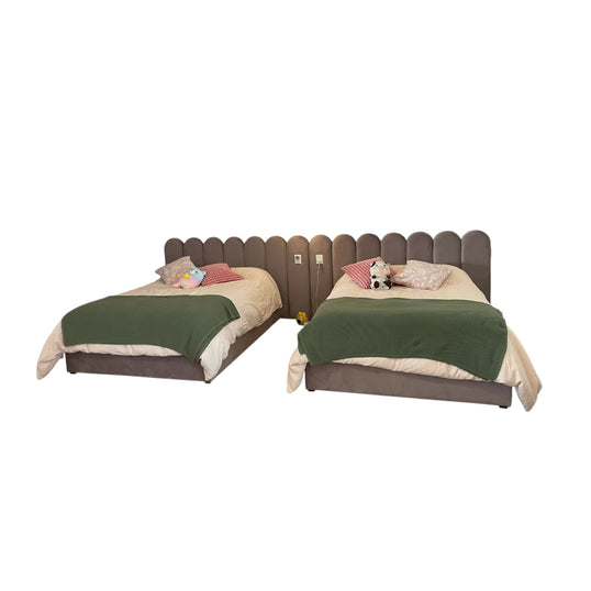 CAMA CON EXTENSIÓN GEMELAS