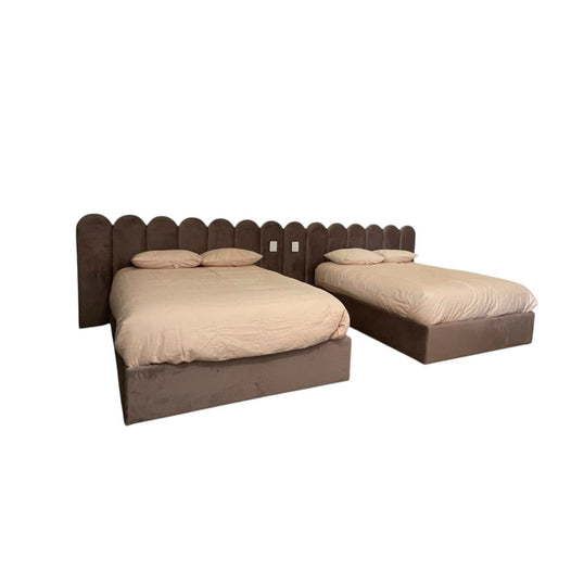CAMA CON EXTENSIÓN GEMELAS