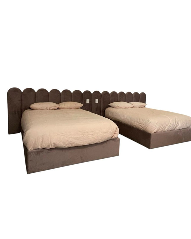 CAMA CON EXTENSIÓN GEMELAS