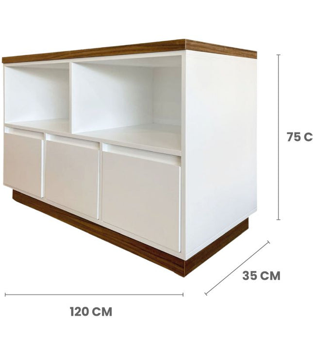 JUGUETERO 3 CAJONES MODELO CIRALI
