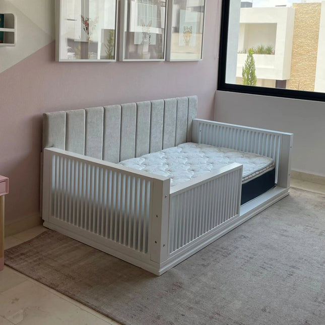 CAMA MONTESSORI TAPIZADA