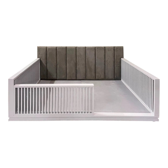 CAMA MONTESSORI TAPIZADA