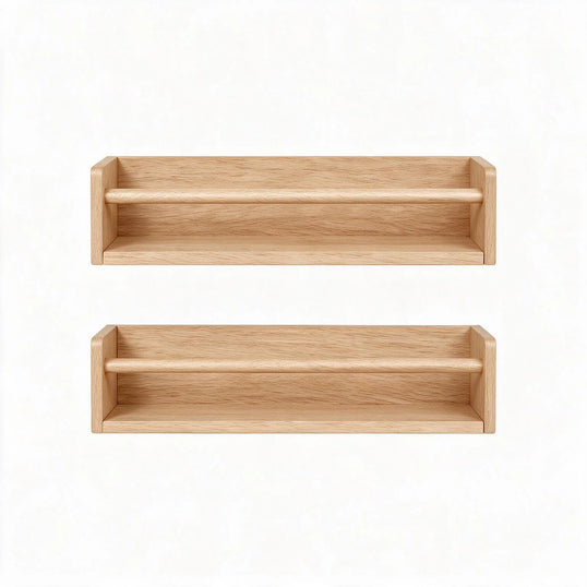 2 REPISAS PINO NATURAL